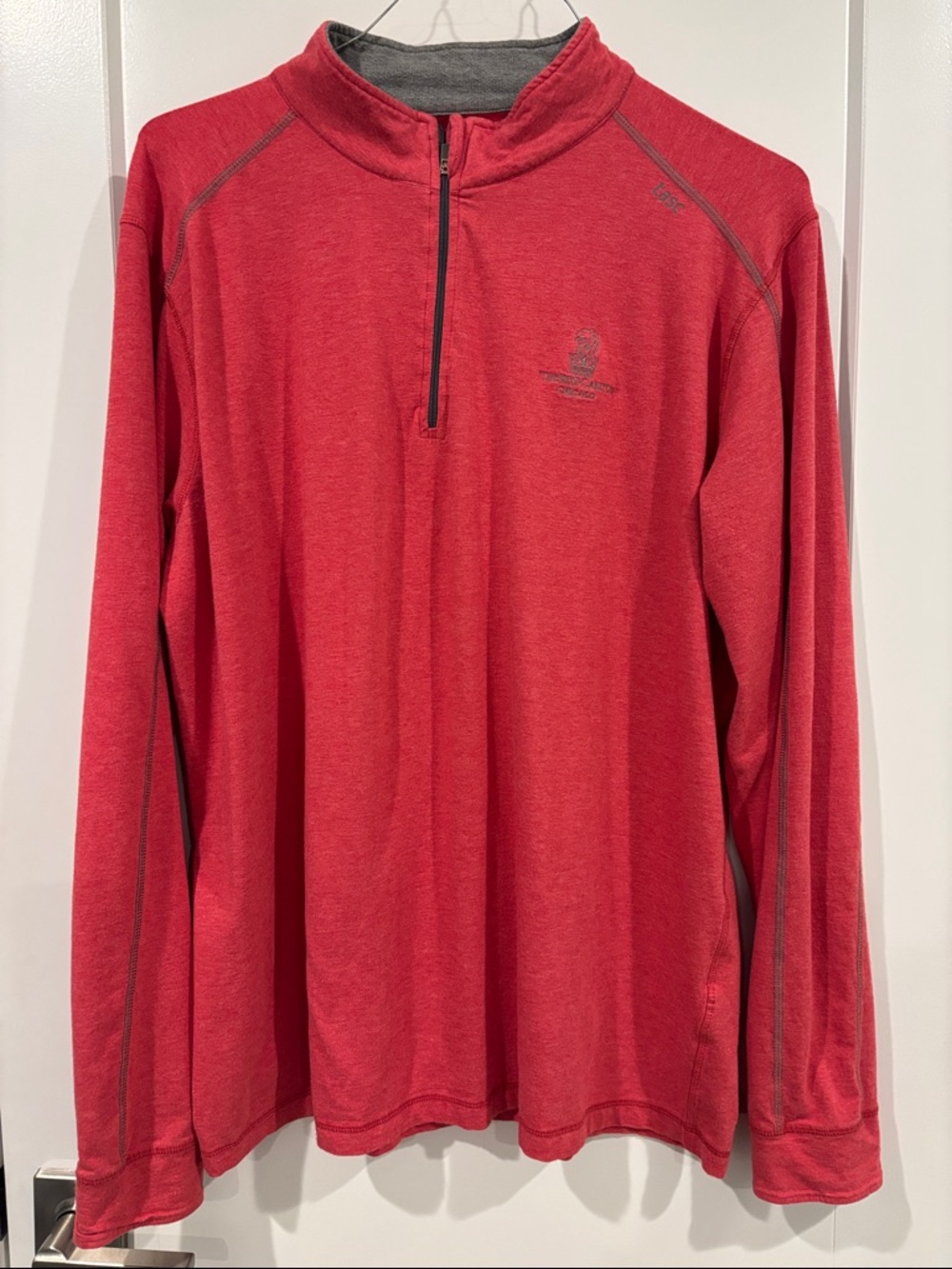 TASC Men’s Long Sleeve Quarter Zip with Ritz Carlton Chicago logo XL